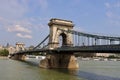 The SzÃÂ©chenyi Chain Bridge,Budapest Royalty Free Stock Photo